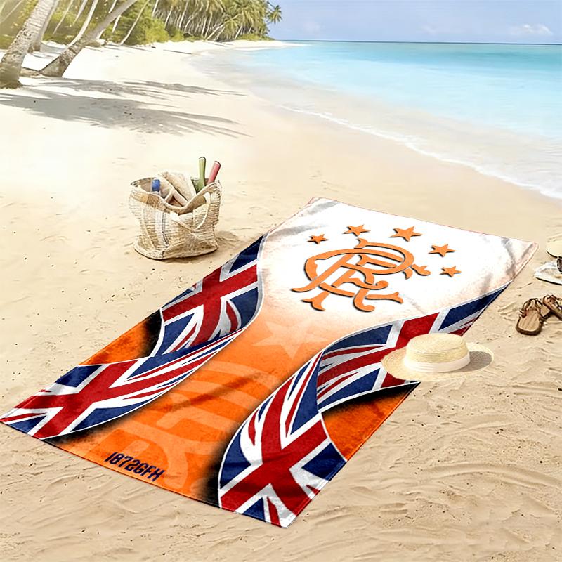 Rangers FC Strandtuch, Ein Muss für jeden perfekten Ausflug, Perfektes Geburtstags-, Urlaubsgeschenk für Familie und Freunde