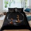 Exquisite International Chess Duvet Cover Set Bedding Set Boy Girl Adult Bedroom Decoration Single Double Large Size 2/3pcs