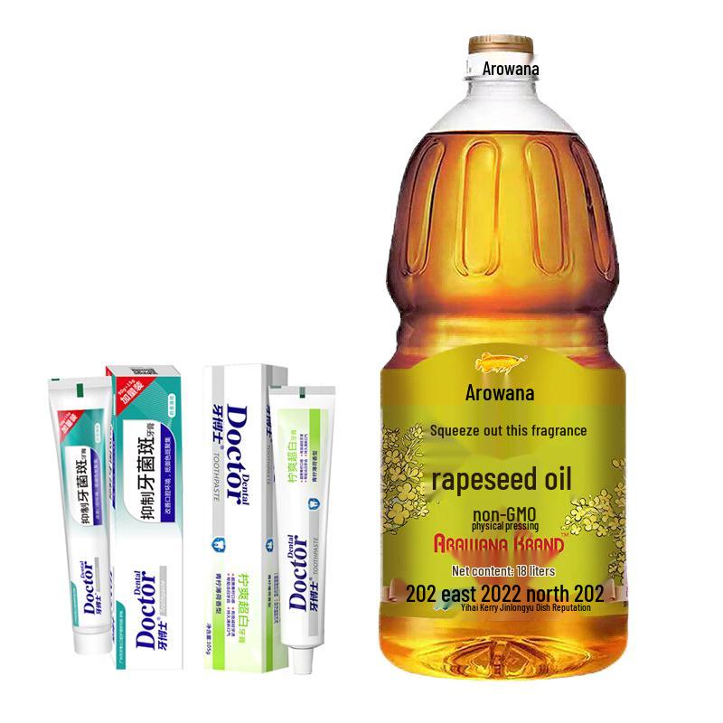 Oral Care & Cooking Oil Essentials Bundle