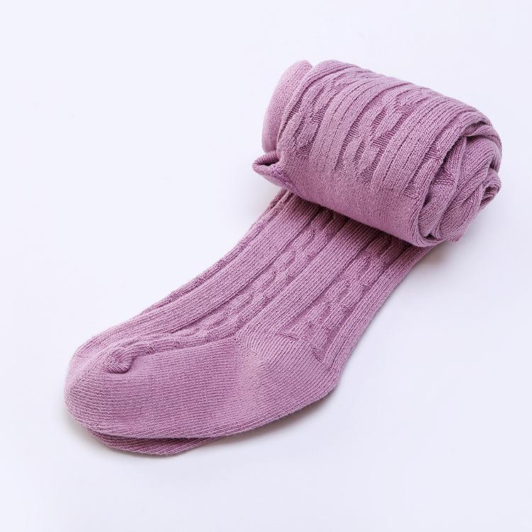 Gekämmte Baumwolle Zopfmuster Kinder Socken & Strumpfhosen für Frühling und Herbst – Baby, Big PP, & Mädchen Leggings