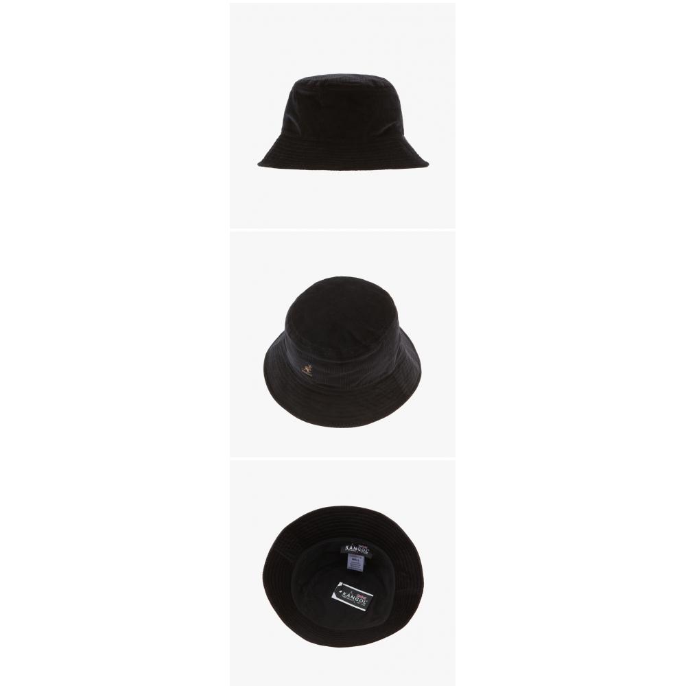 Kangol K4228ht Schwarzer Code Corduroy Fischerhut