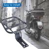 Motorcycle Rear Cargo Basket Rack Elecric Bicycles Trunk Tailstock Bracket Metal Frame for City Commutes and Short Trip
