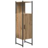 Bathroom Furniture Set with Storage 4 Pcs Brown 33 X 33 X 185.5 Cm