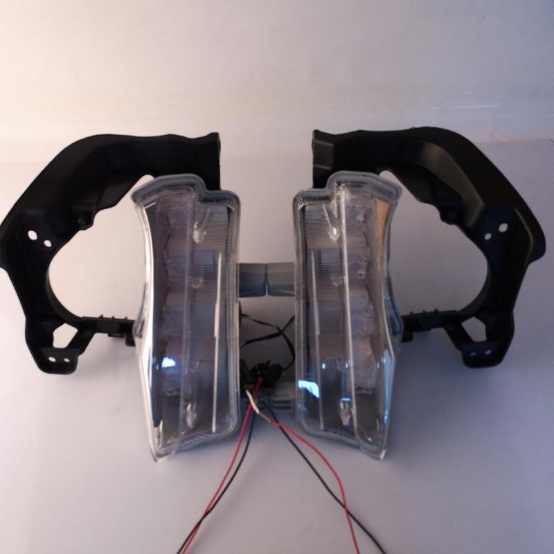 15-Model Toyota Highlander LED Daytime Running & Fog Lights: Original Style, 4-Bead Design