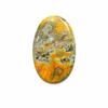 Yellow Turquoise Oval Cabochon Gemstone | Unique Jewelry Making Stone