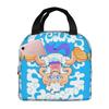 Custom One Pieces Insulated Lunch Bags for Camping Travel Manga Portable Thermal Cooler Lunch Box Unisex