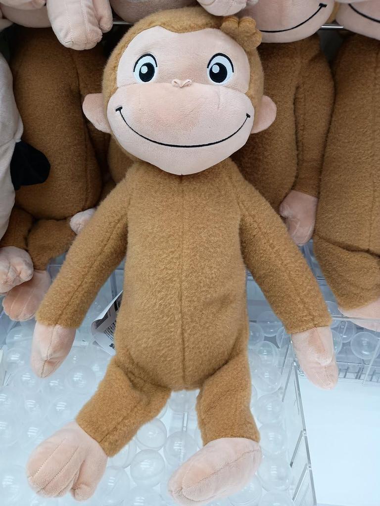 Curious George plush super approximately toy, large, fluffy, extra-large, 44cm.