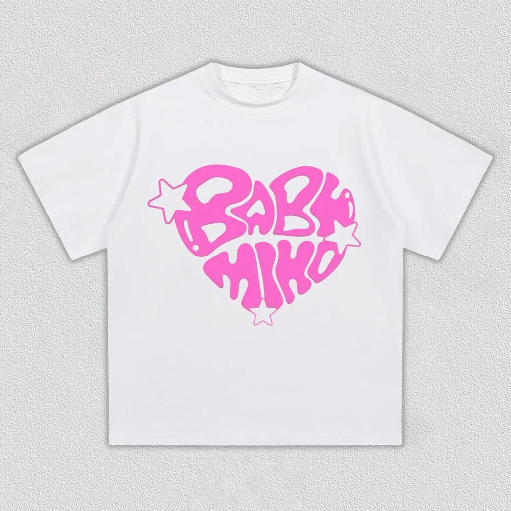 Album Miko Giovane BABY MIKO Merch 2026 Late Checkout Tour Maglietta 100% Cotone Unisex Unisexs Unisexs Maglietta Y2k Casual Maglietta per Fan