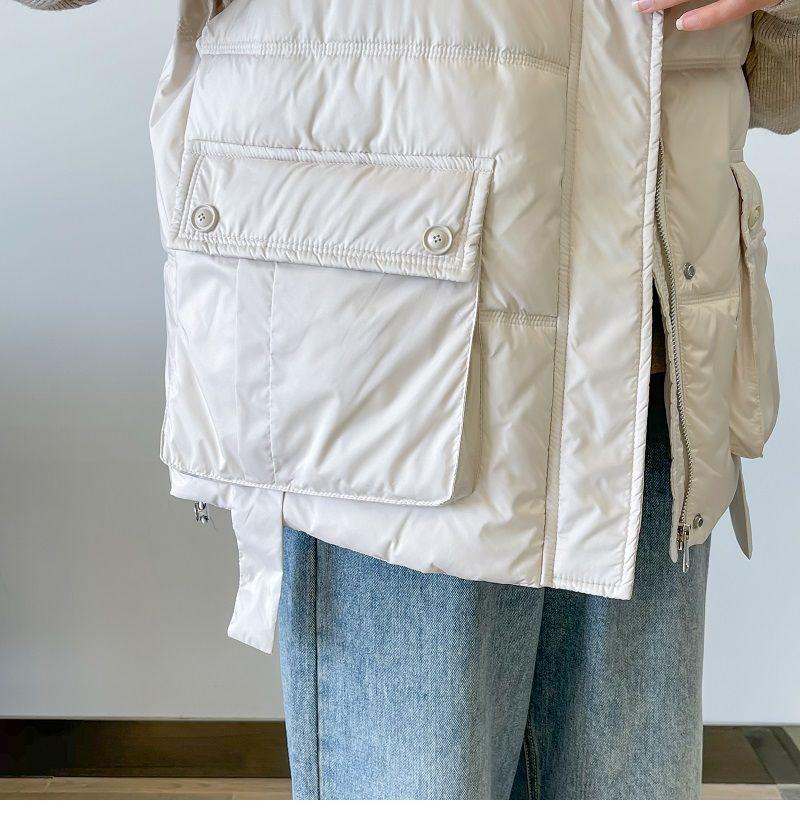 Damen Neue Mode Daunenweste mit lockerem Schnitt für Herbst/Winter