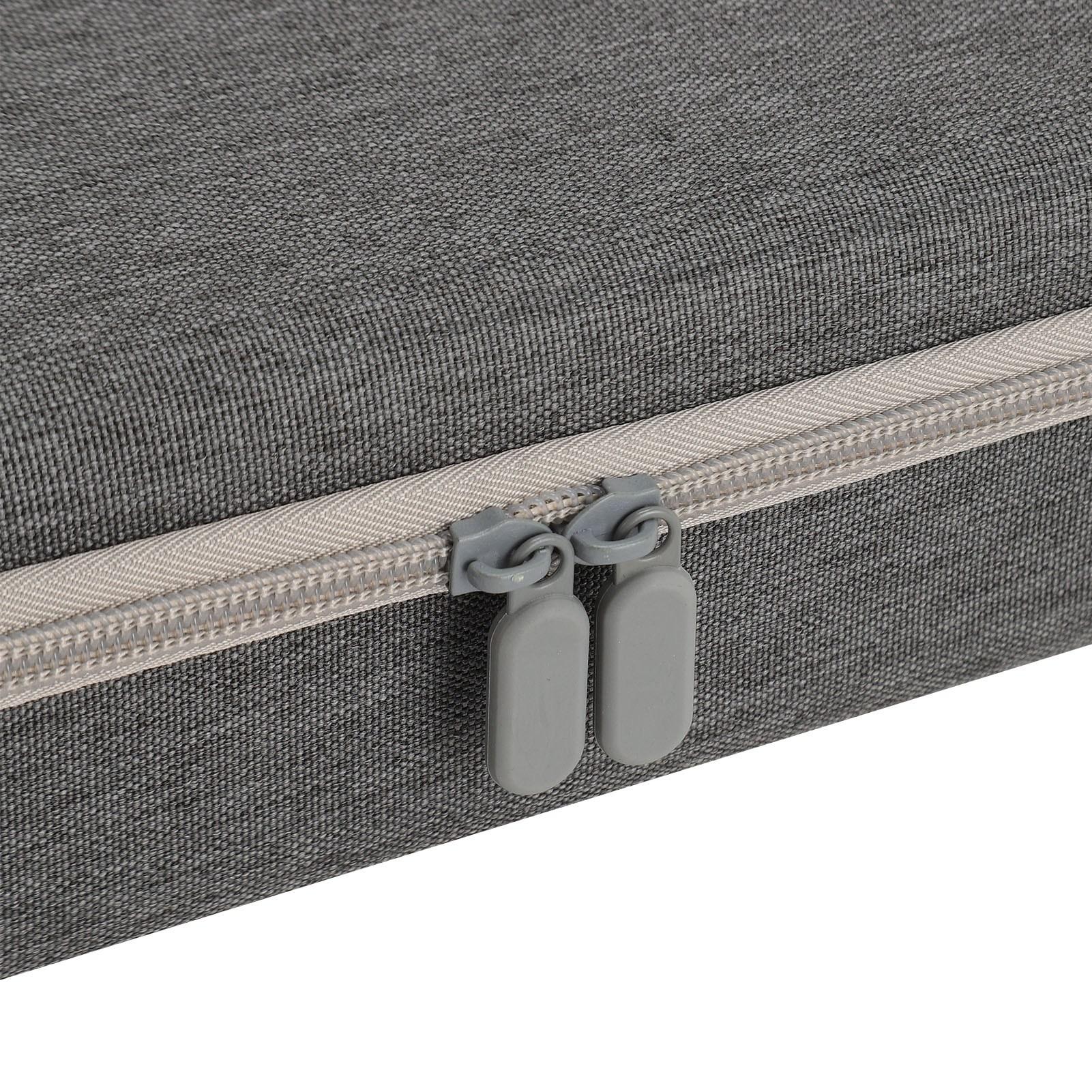 

Carrying Case Grey Portable Drop Proof Shockproof Hard EVA with Ergonomic Handle Storage Bag for