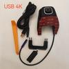 4K USB APP WIFI Car Hidden Driving Recorder No screen Mobile Internet parking monitoring Loop video Car Recorder HD night vision