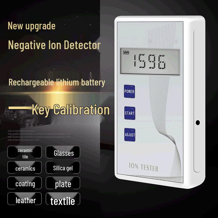 Portable Handheld Solid-State Negative Ion Detector Tester