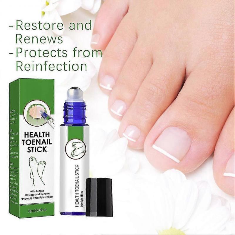 10ML Health Toenail Stick Roller Bead Onychomycosis Care Solution for Women Men