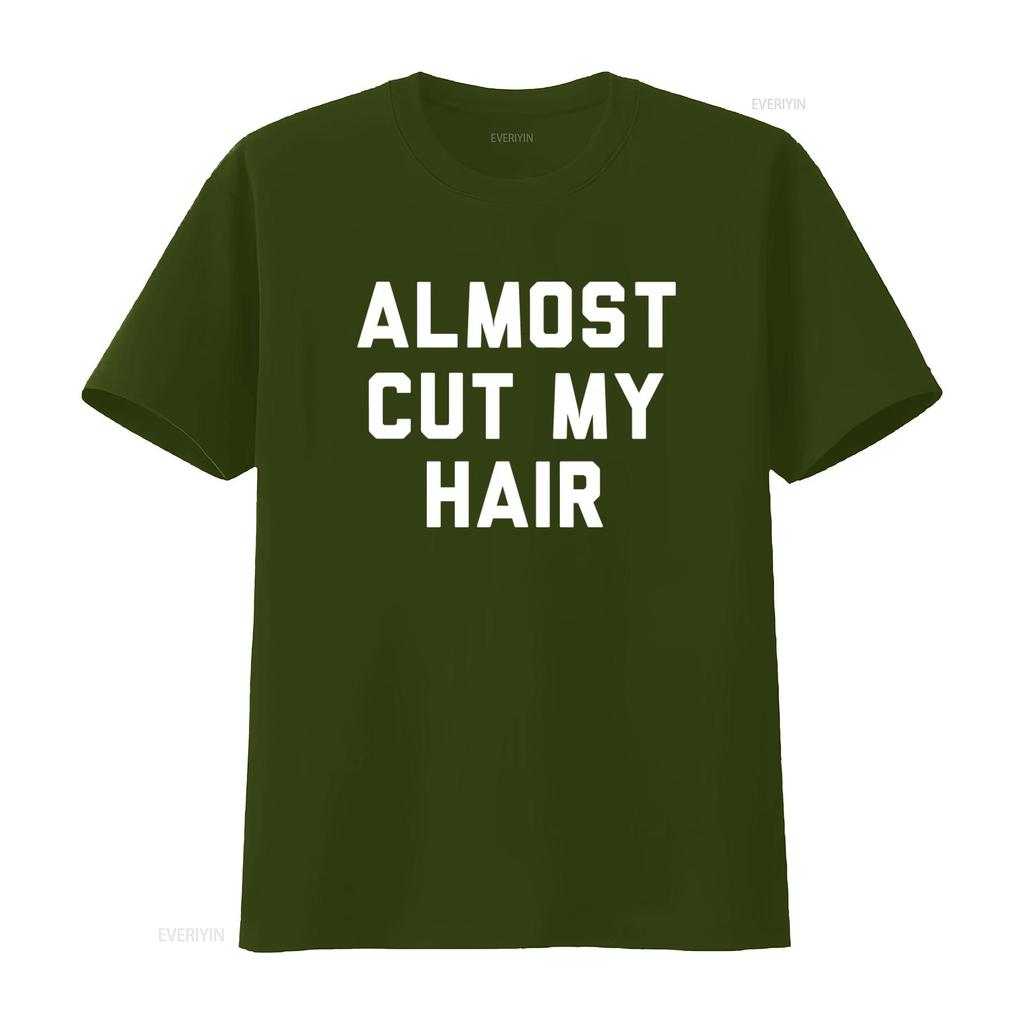 Almost Cut My Hair Classic Rock And Roll Hippie 70s Funny Song T Shirt Vintage Washed Streetwear Designer Clothes Stretched