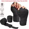 1 Pair 3M Boxing Hand Wraps Elastic Muay Thai Sanda Wrist Support Bandage Hand Protection for Adults & Kids