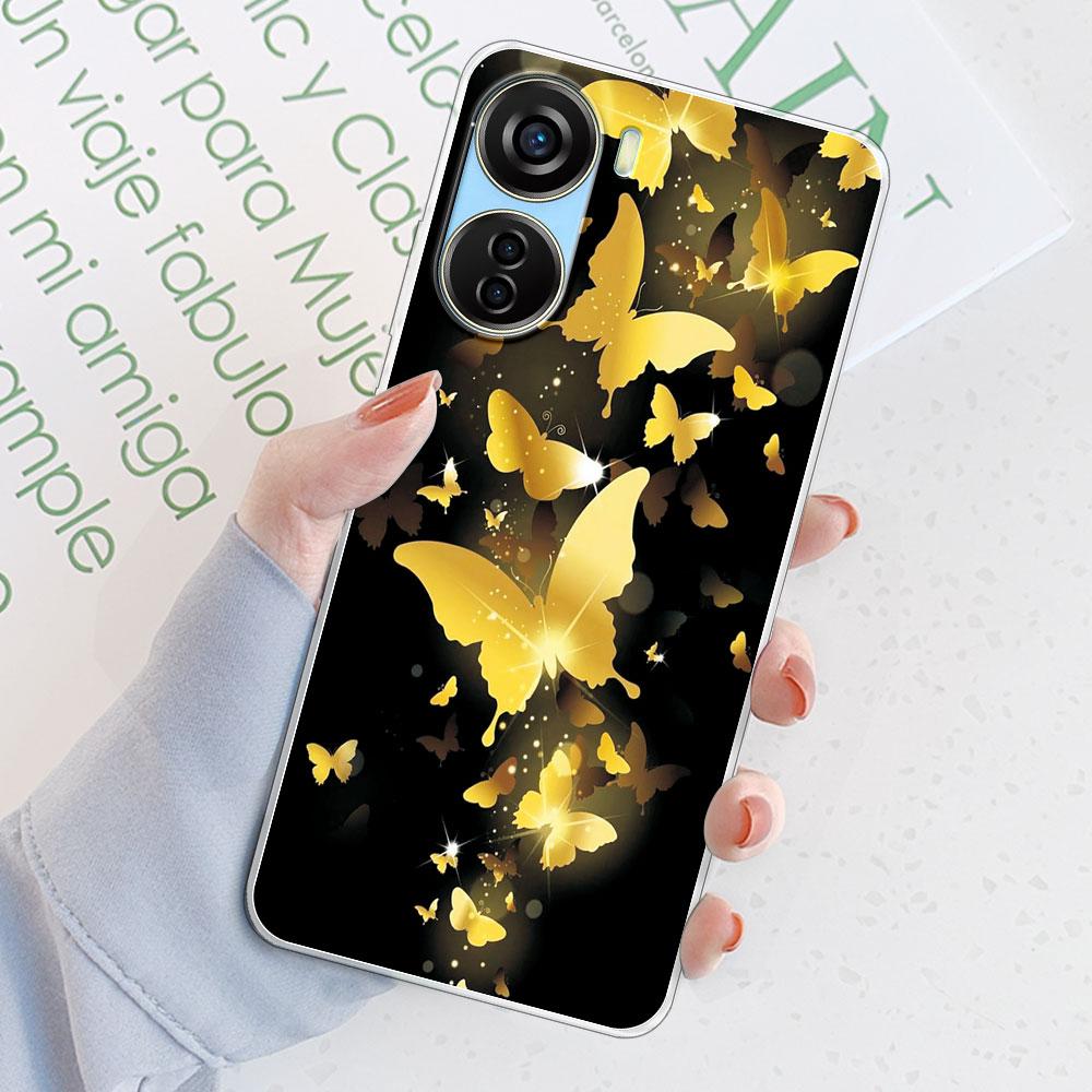 For ZTE Axon 40 Lite Case Back Cover For ZTE Axon 50 Lite Clear Soft Silicone Protect Phone Case Funda or ZTE Nubia Neo 5G Coque