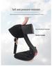 Gold Chunky Heel Mesh Sandals for Women - 2022 Summer Style, One-Strap, Hollowed Design for Middle-Aged Women