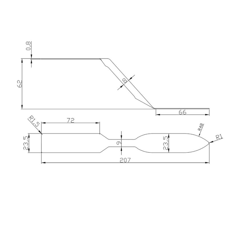 1/2 Pezzi Acciaio Inossidabile Doppia Testa Cazzuola per Intonaco Strumenti Coltello per Stucco Muro Mattone Piastrella Fuga per Riparazione & Pulizia Giunti