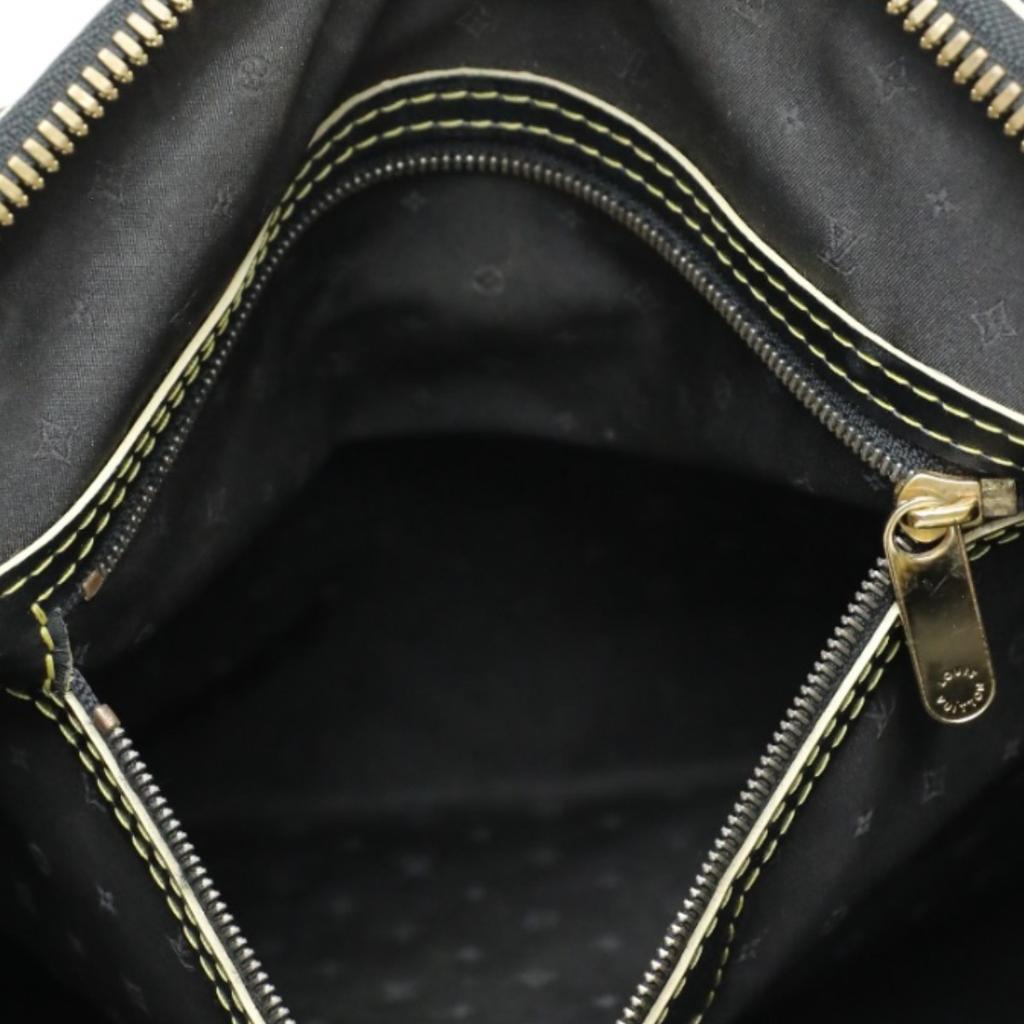 LOUIS VUITTON Suhari Lockit PM Handbag Calfskin Noir (Black) Women M91875 Used