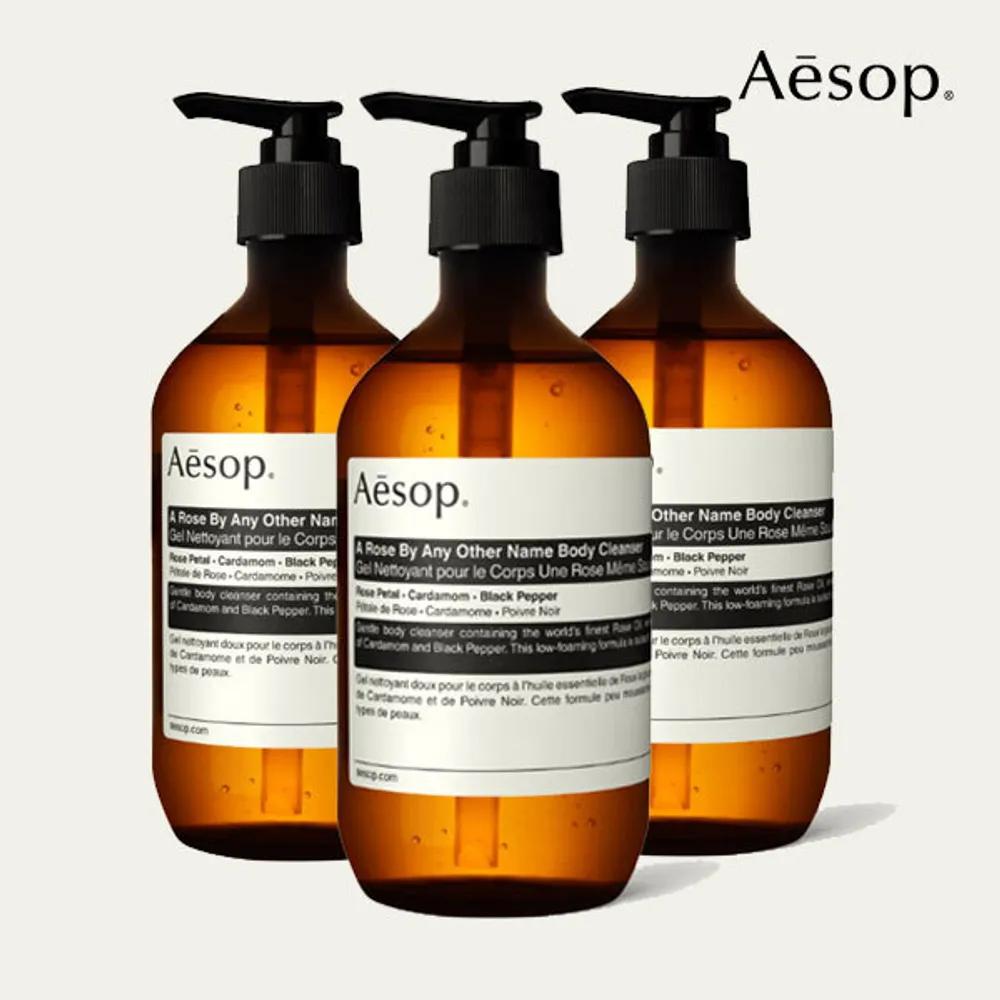

Aesop A Rose by Any Other Name Body Cleanser 500ml x 3