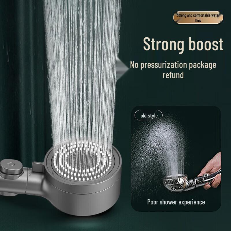 Hilei Pressurized Handheld Shower Head