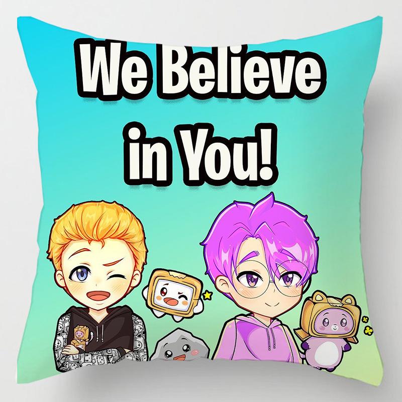 

Подушка Lankybox Чехол Декоративная Мягкая Наволочка Диван Автомобиль Накидка 18 дюймов Защитник 22