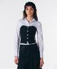 SCULPTOR Tidy Bustier Top Black