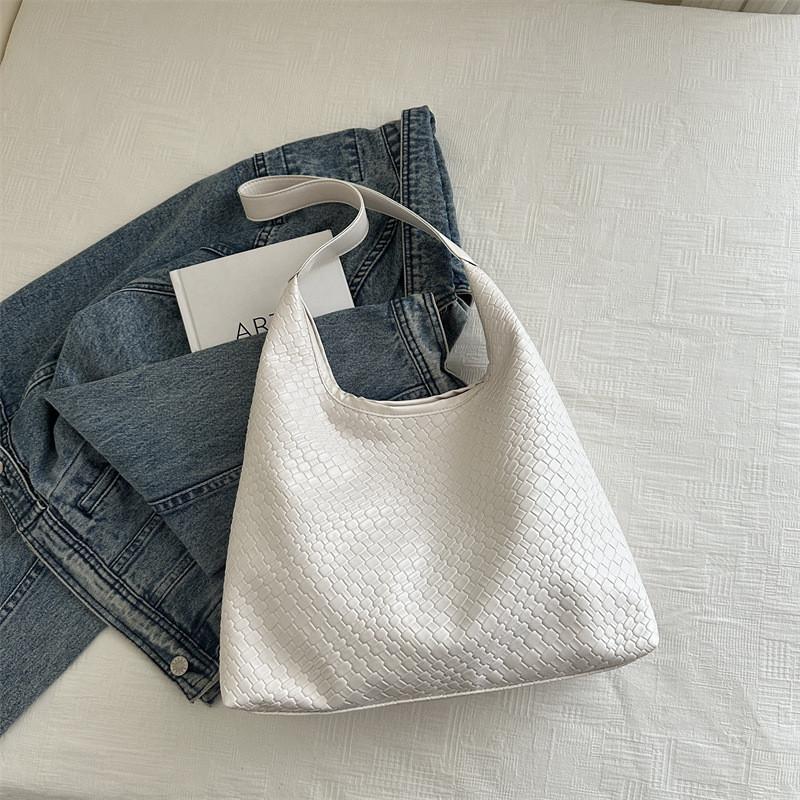 Trendy Street Style Pu Bucket Tote Bag Set Ideal For Daily Use With Magnetic Closure