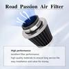Road Passion 42mm Air Filter Replacement for Kawasaki Suzuki Yamaha PZ24 PZ30 Carburetor Moped Roketa Taotao GY6 125CC 150CC 200CC 250CC Dirt Bike