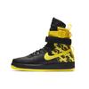 New Sf Air Force 1 High Black Dynamic Yellow AR1955-001
