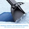 Extendable Snow Brush Emergency Snow, Extendable Aluminum Alloy Pole With Foam Grip Pivoting Brush Head For Car SUV Truck Christmas Car