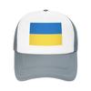 Ukraine Flag Mesh Sun Hats  Couple Design Trucker Hat Spring Yk Cute Outdoor Sport Baseball Cap
