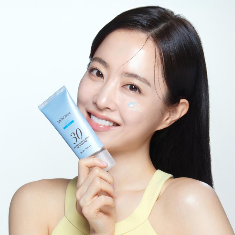 [MENOKIN] 30 Seconds Glow & Clear Gel Sunscreen SPF 50+ PA++++ 50ml