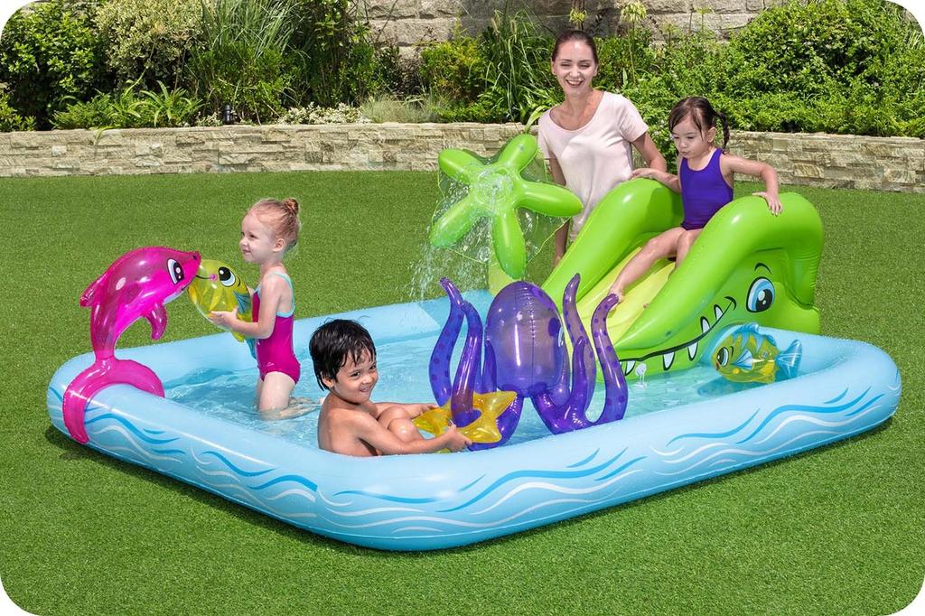 Playground Aquarium 239 X 206 X 86 Cm Bestway 53052