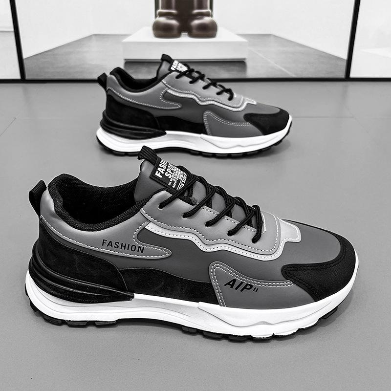 Sneakers New Spring Casual Shoes Summer Leather Waterproof and Non-slip Labor Insurance Shoes