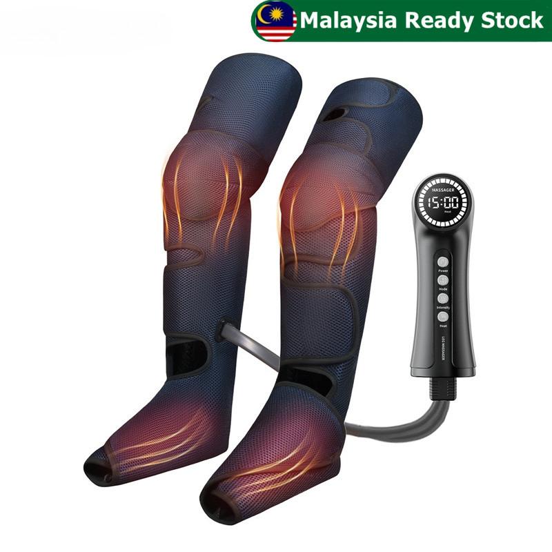 Leg Massager Air Pressure Calf Massager Foot Massager Hot Compress Knee Thigh Massage Leg Beauty Instrument With Hand Control