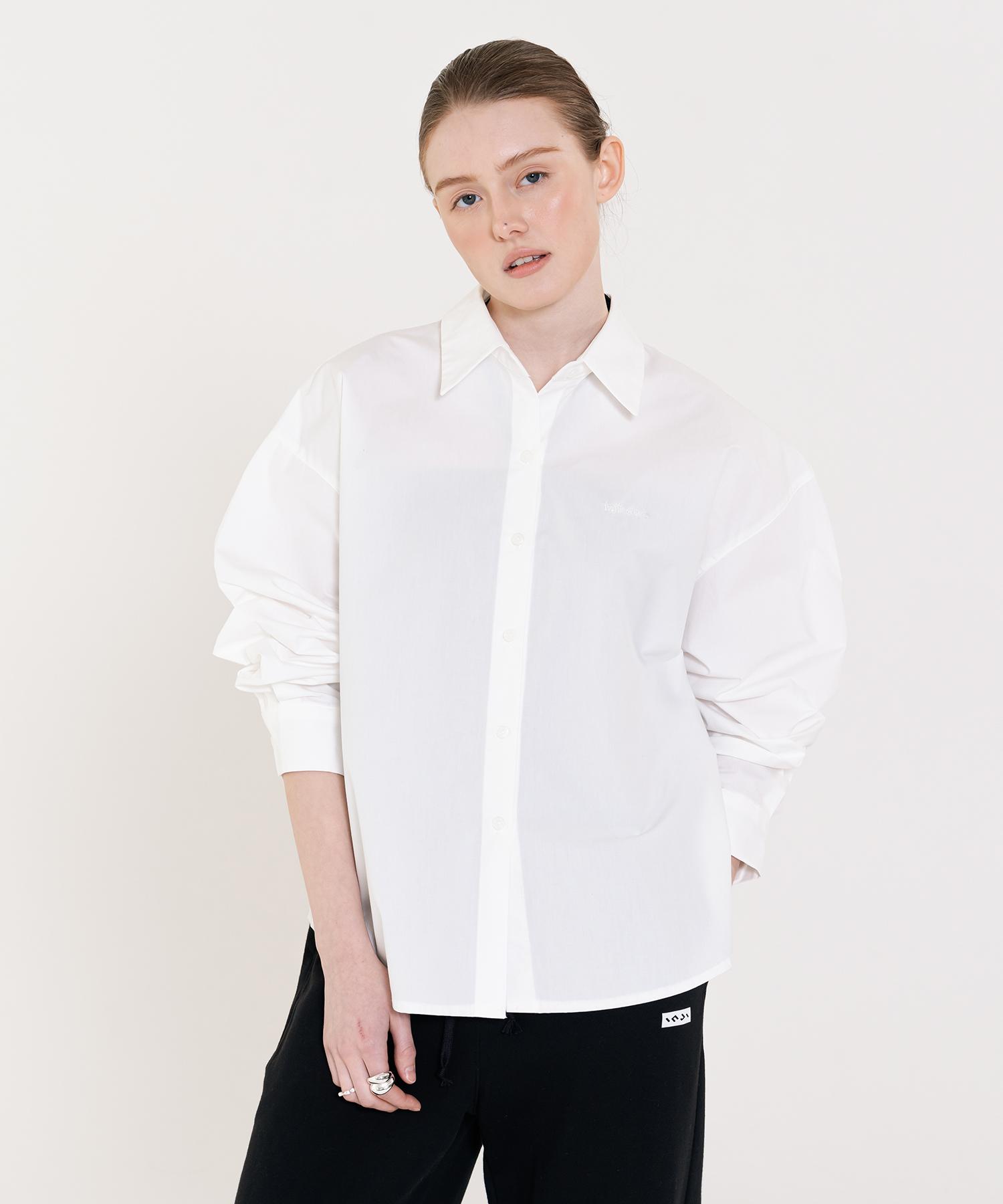 Ingi Active Classic Cotton Shirt White White/One