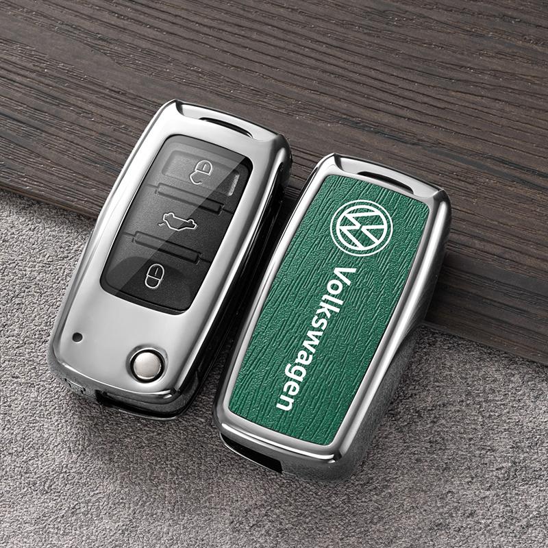 Pro VOLKSWAGEN VW Pouzdro na klíče od auta Kryt pro VW Volkswagen Polo Tiguan Passat B5 B6 B7 Golf 4 5 6 MK6 Jetta Beetle Eos Scirocco Up T