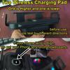 15W Universal Car Phone Wireless Charger Holder 360° Rotation Mount for Samsung Galaxy Fold 6 5 4 3 Z Flip S25 S24 iPhone 16 15