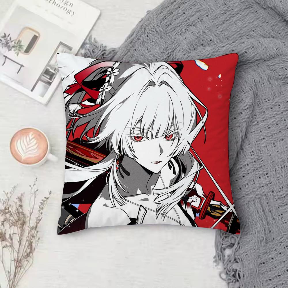 H-Hiyuki W-Wuthering W-Waves Pillow Case Pattern Printed Pillowcase For Living Room Sofa Cushion Cover