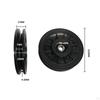 10 Mm Nylon Bearing Pulley, Repair Parts for Inner Hole, Universal Accessory Light Fitness
