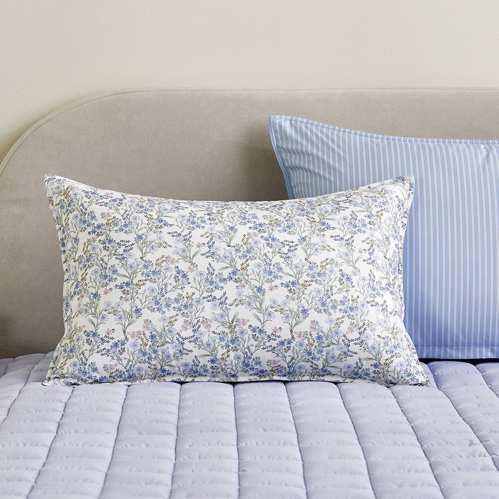 Swell Allergy-Care Reversible Pillowcase 40 x 60 cm Blue Veil