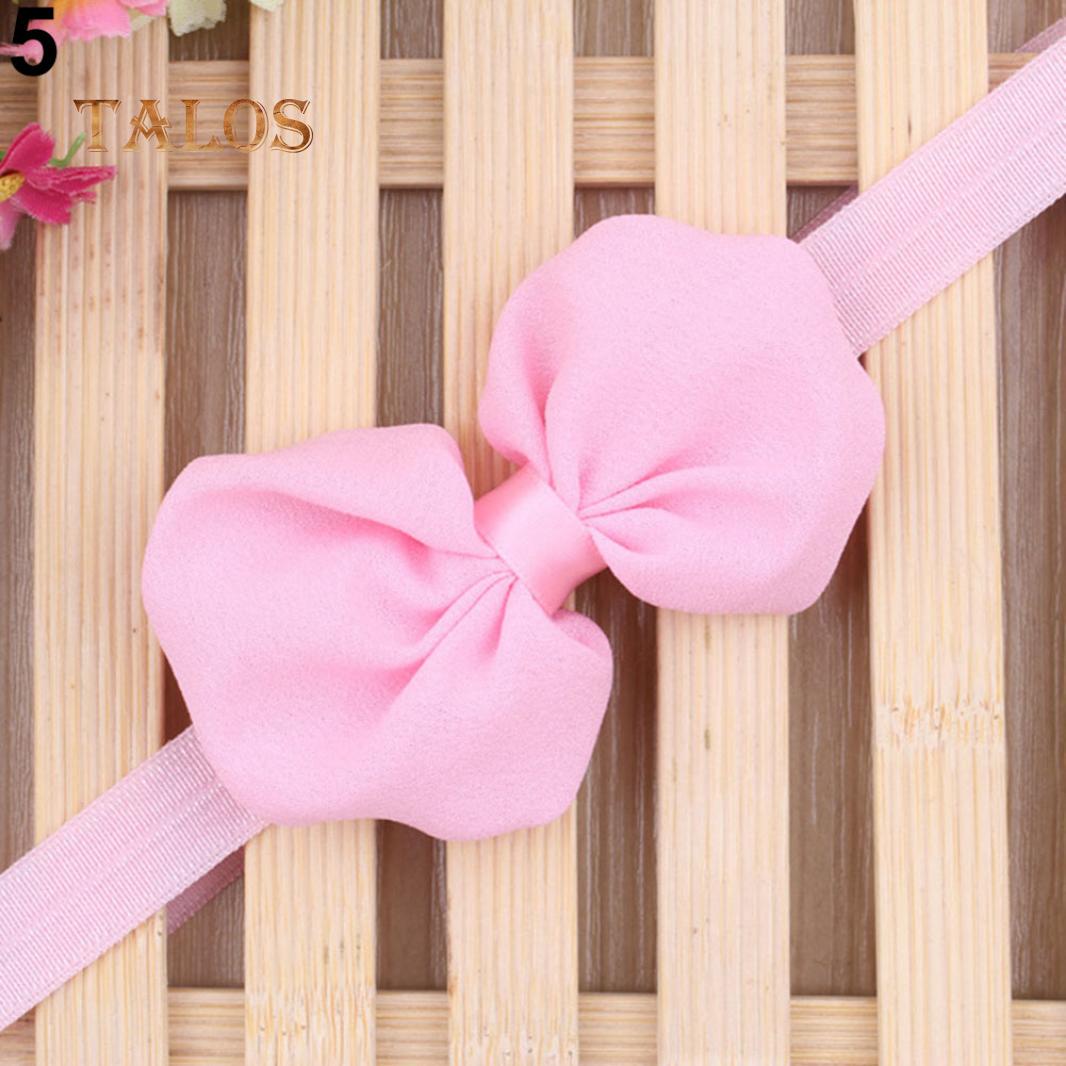 

Повязка с бантом на голову для девочки розовый