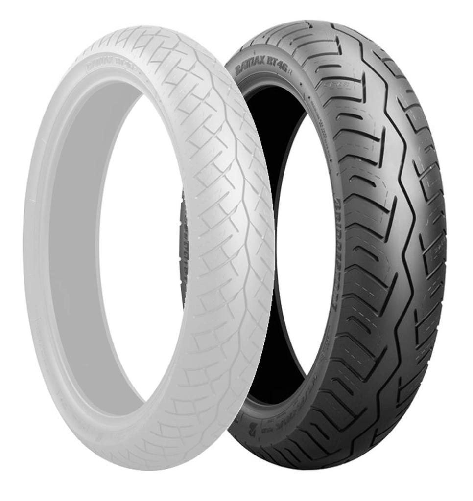 BRIDGESTONE Bike Tire BATTLAX Rear 66V Tubeless Type MCS01502 BT-46 130/80-18 M/C (TL)
