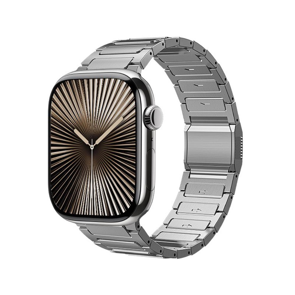 Magnetic Titanium Band for Apple Watch Ultra 2/1 49mm 10 46mm 9 8 7 45mm Luxury Men Correa Bracelet For Iwatch SE 6 5 44mm Strap