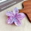 Fashion Women Beach Vacation Bohemia Egg Flower Hair Clips Elegant Flower Large Hair Claw Hairpin Women Girls Accessories