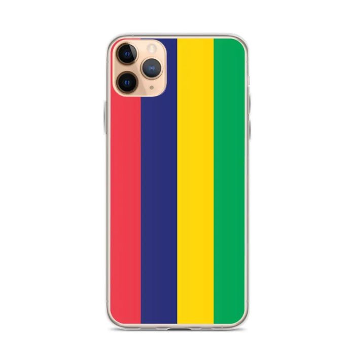 Coque Télephone Drapeau île Maurice - iPhone 11 Pro Max