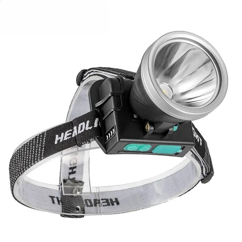 Intelligent Sensor LED Headlamp Rechargeable Head Lamps Flashlight 2* 18650 Battery Power Bank 500LM Outdoor Camping Headlight