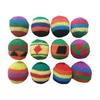 Sacs à Sacs de Pieds en Crochet Colorés Sacs en Haricots à Texture Douce pour Enfants Coordination Œil-Main Jeux de Groupe d'Extérieur Cadeaux de Fête Maternelle Sports