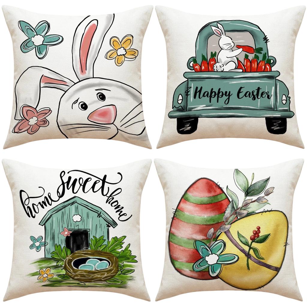 Easter Decoration Pillow Cover Decoration Indoor Atmosphere Decoration